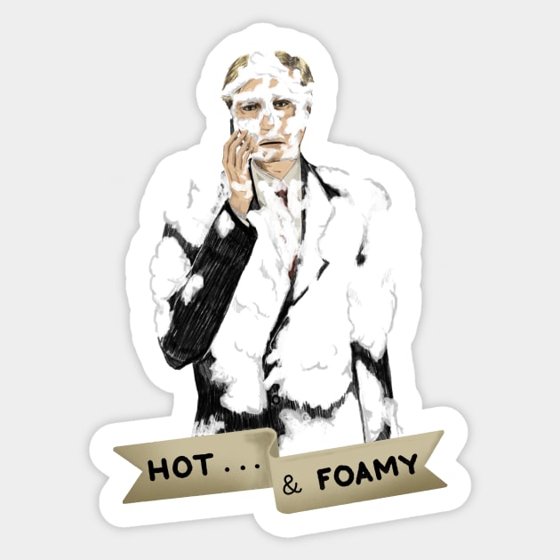 Hot and Foamy Sticker by ivpeople